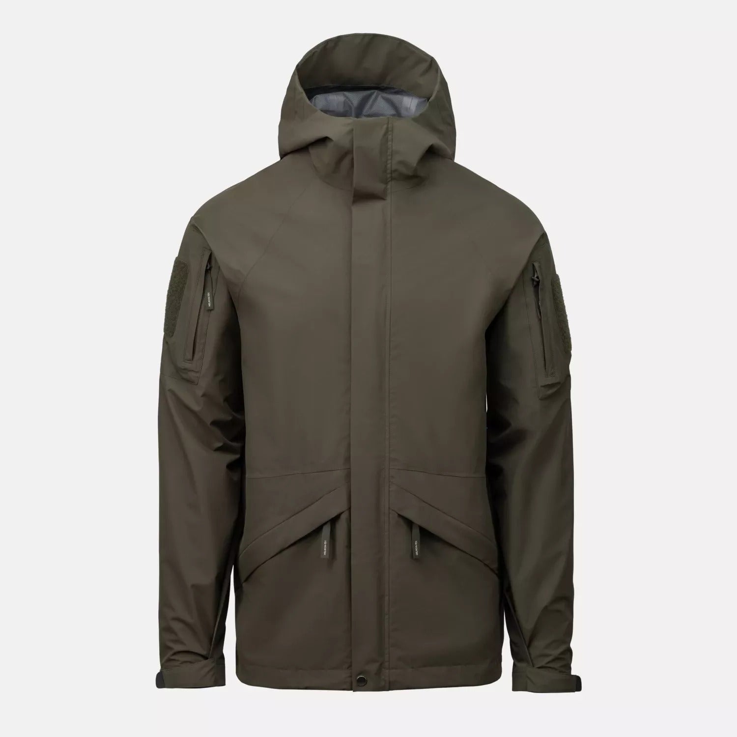 Helikon Chinook Dark Green 防水風褸上身展示