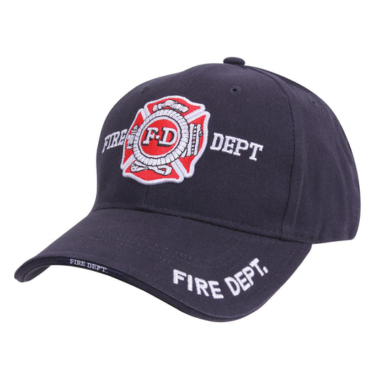 Rothco Fire Department 3D Embroidered Low-Profile Cap