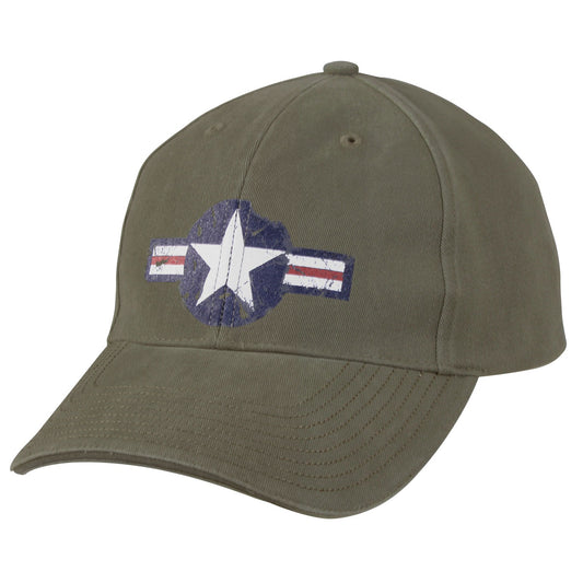 Rothco Air Corps 航空兵 復古低帽冠印花帽
