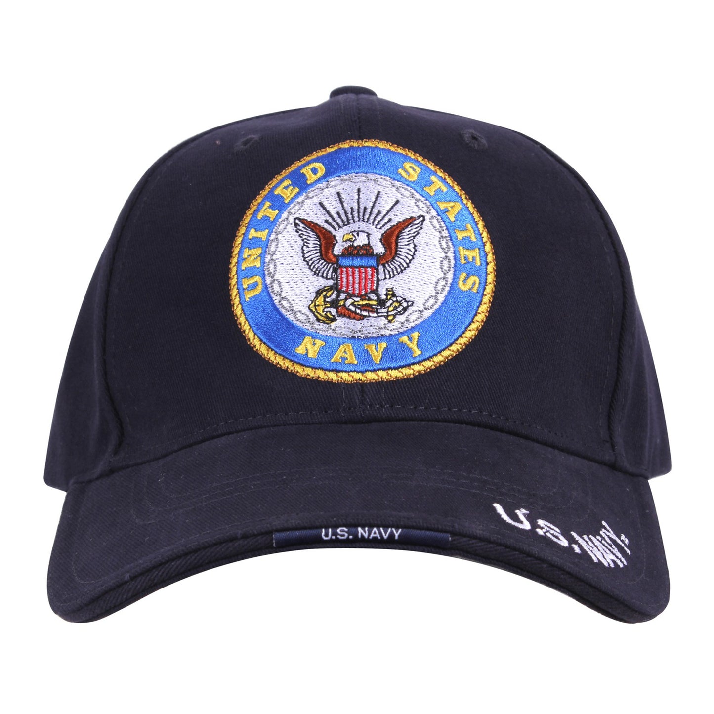 Rothco USN 官方授權 低帽冠刺繡帽