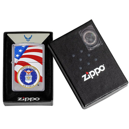 Zippo Air Force™ Street Chrome™ 打火機 #44