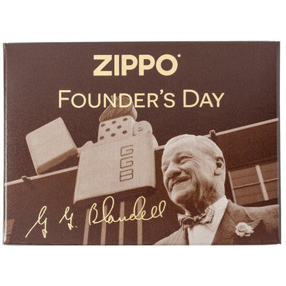 Zippo 創始人紀念日特別版打火機 #76
