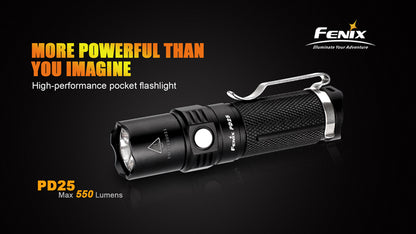 Fenix PD25 Mini Rechareable Flashlight