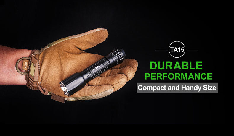 NEXTORCH TA15 Multi-Battery Tactical Flashlight