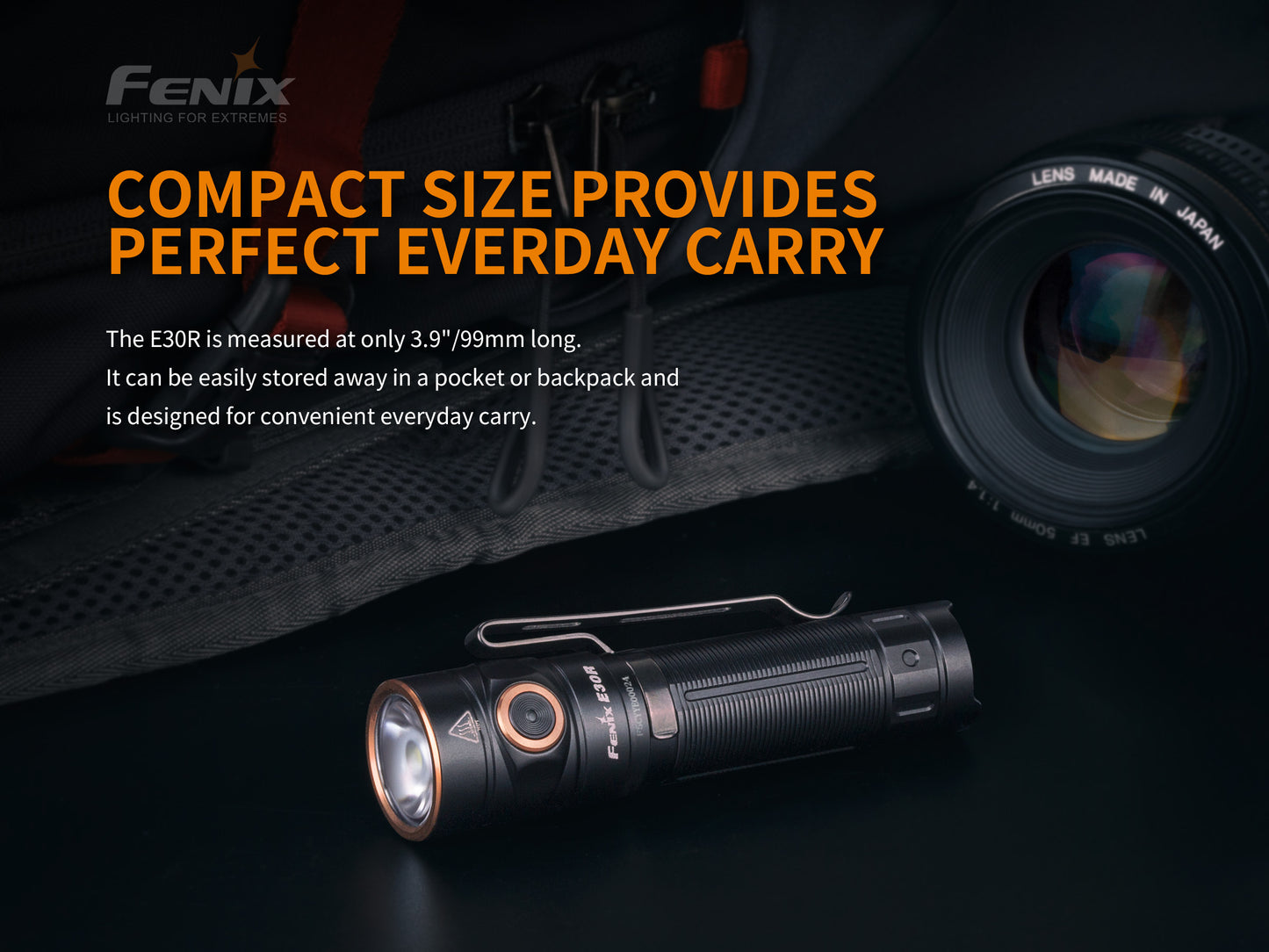 FENIX E30R Magnetic Recharageable Flashlight