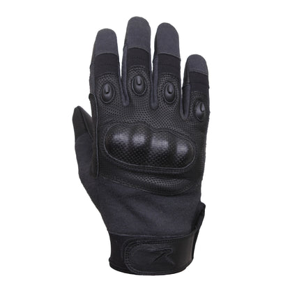 Rothco Carbon Fiber Hard Knuckle Gloves - Highly protective and flexible