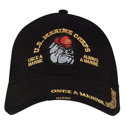USMC Bulldog 圖案鴨舌帽 Cap