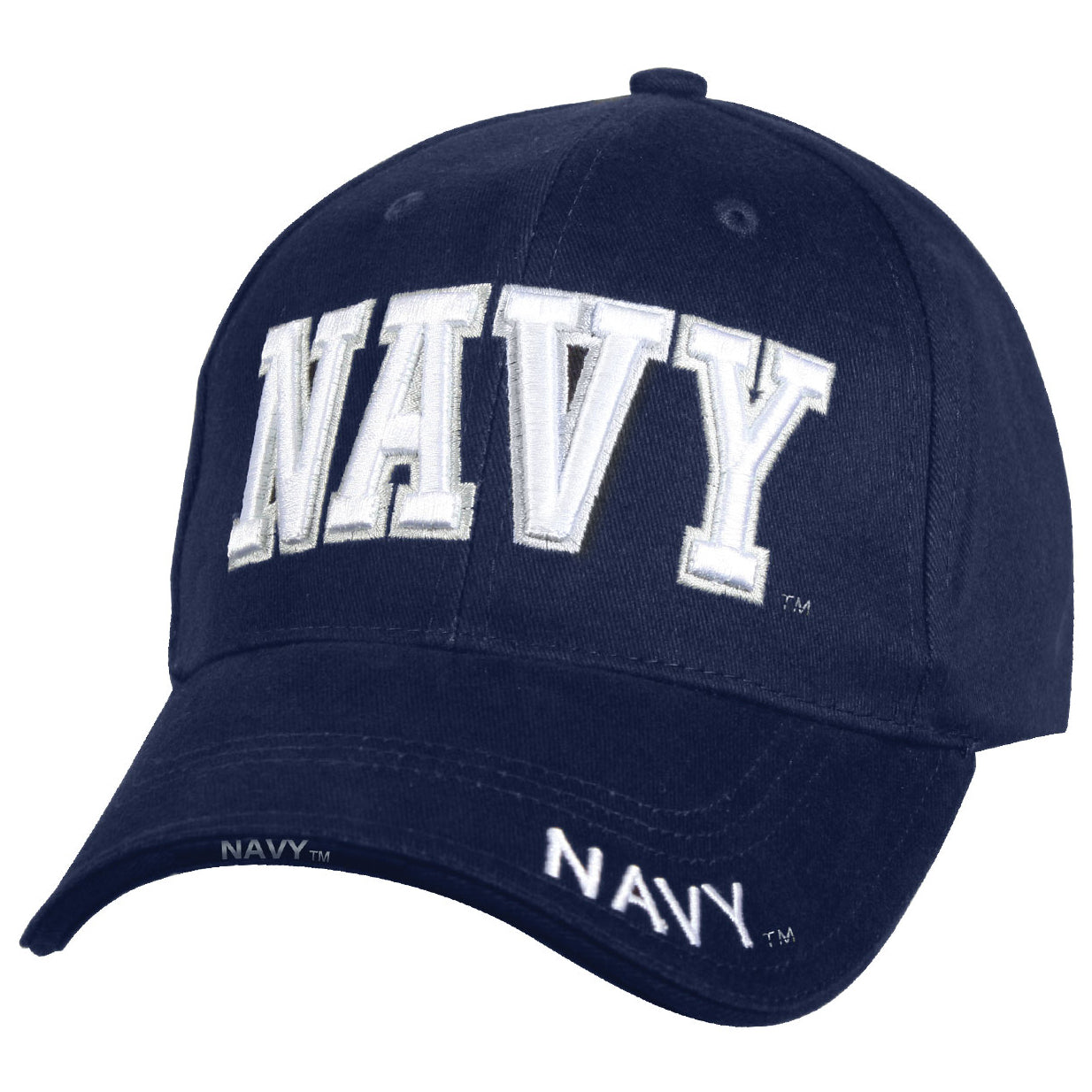 Navy 字樣鴨舌帽 Text Cap