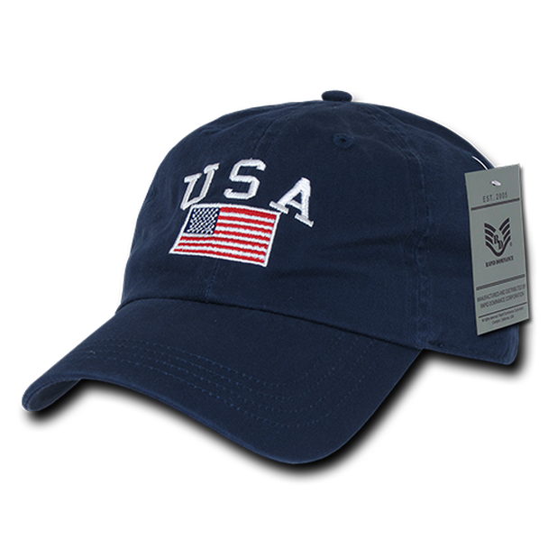 USA Flag Relaxed Graphic Cap