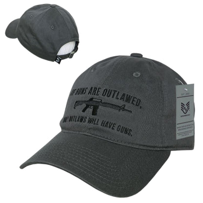 "Outlaw" Embroidered Cap