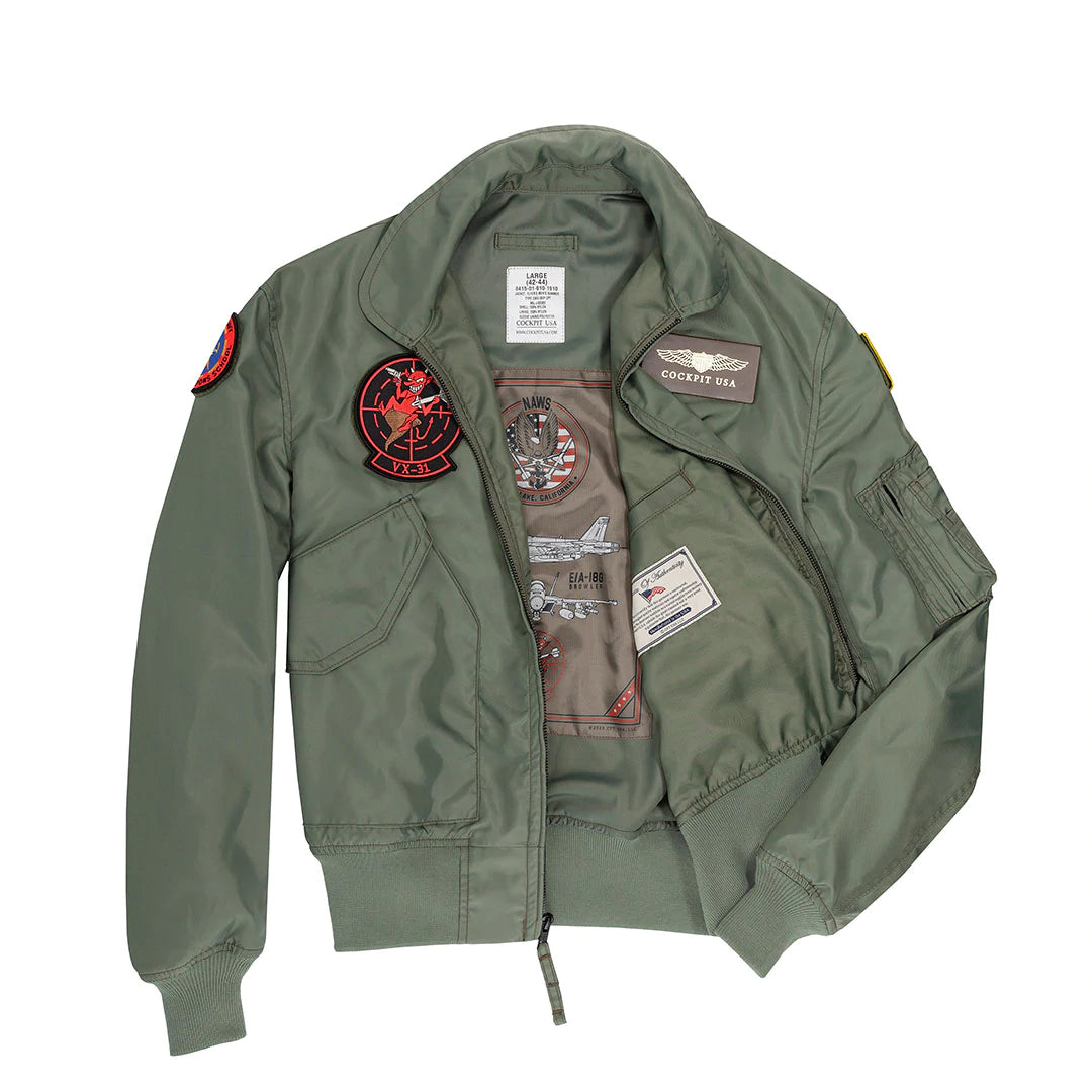 Cockpit top 2025 gun jacket