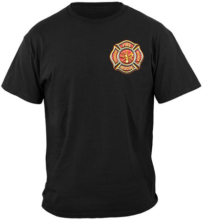 Firefighter Series T-shirt, Fire Maltese (JB96)