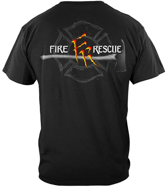Firefighter  Series T-shirt, Monster Claws (JB52)