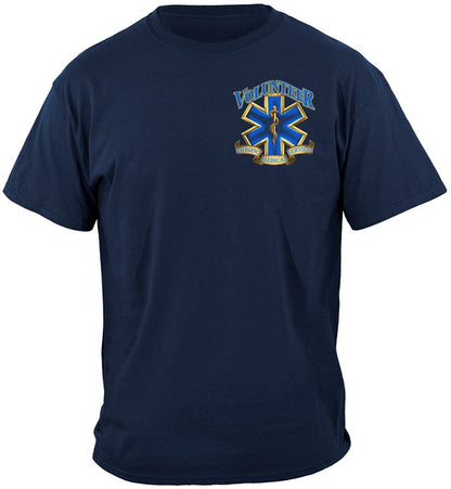 EMS Series T-shirt, Volunteer Glod Shield (JB201)