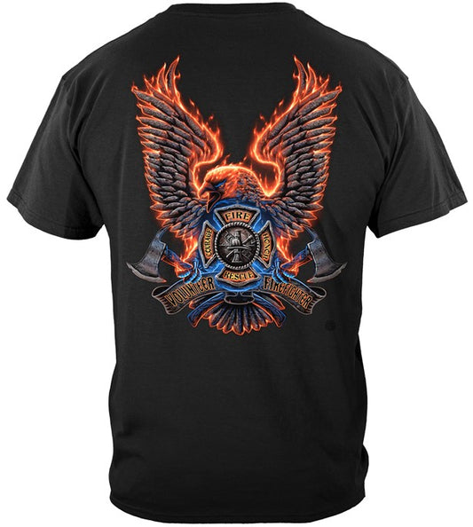 Firefighter Series T-shirt, Fire Eagle (JB202)
