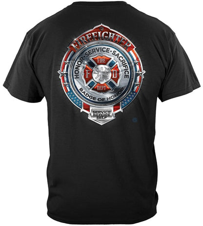 Firefighter Series T-shirt, Sacrifice Honor (JB56)
