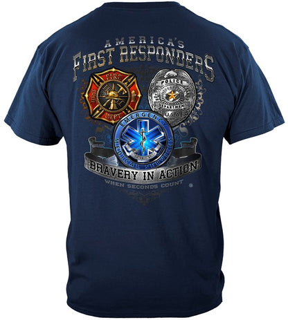 AMERICA'S FIRST RESPONDERS T-Shirt (JB06)