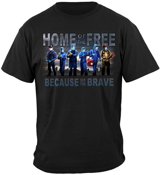 Firefighter Series T-shirt, Home of Fire (JB207)