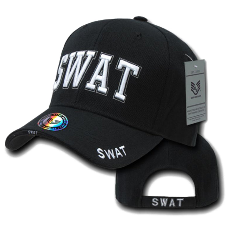 US SWAT Embroidered Cap