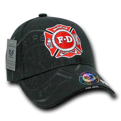 US F-D Embroidery Cap with shadow effect