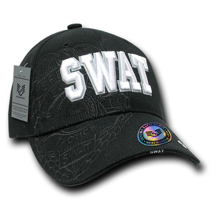 US SWAT Embroidery Cap with shadow effect