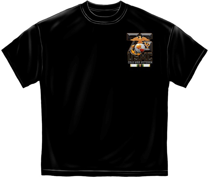USMC Series T-shirt, USMC Cold War Vet (JB215)