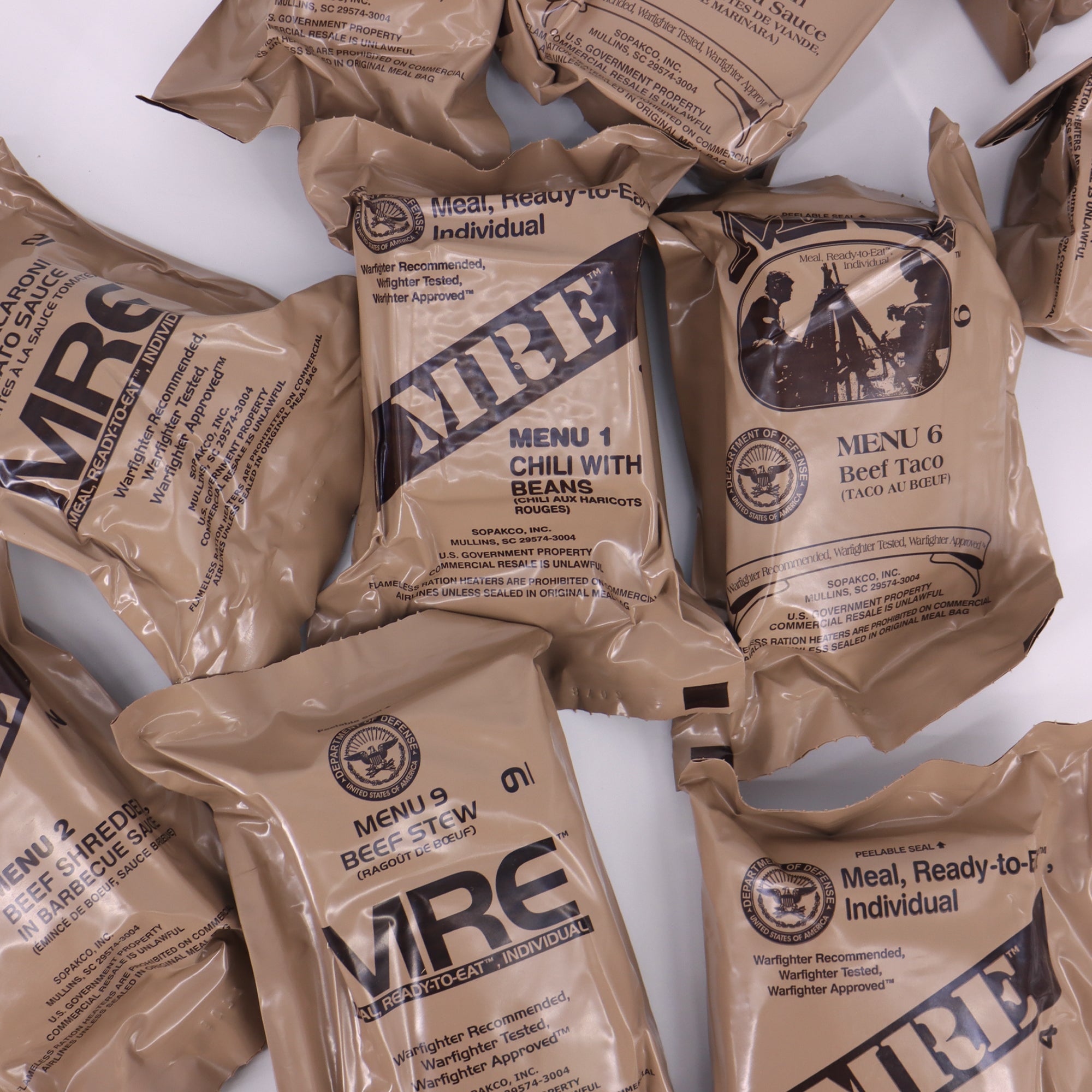 美軍即食軍糧 US Military Surplus Meal, Ready-to-Eat (MRE)