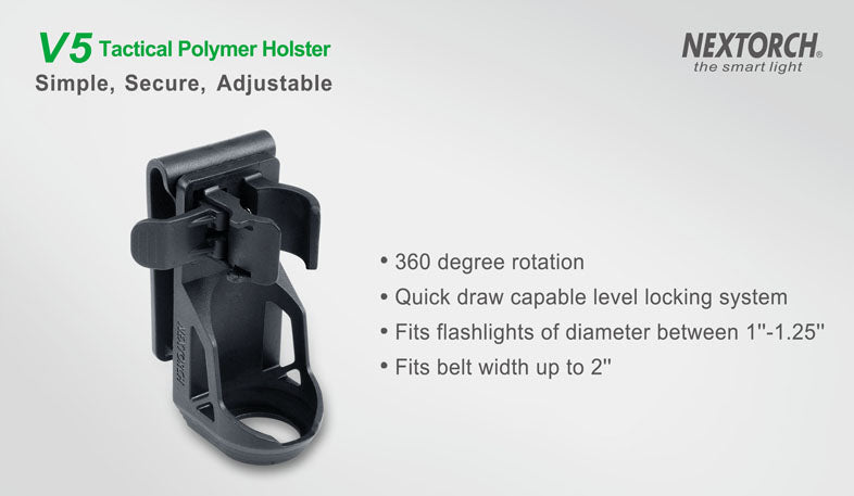NEXTORCH V5 Tactical Polymer Holster