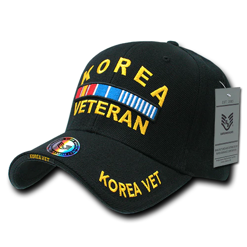Korea Veteran Badge DeLuxe Military Cap