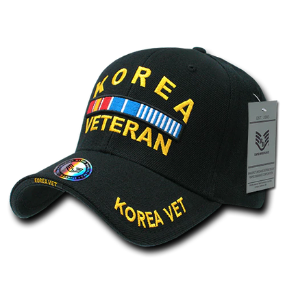 Korea Veteran Badge DeLuxe Military Cap