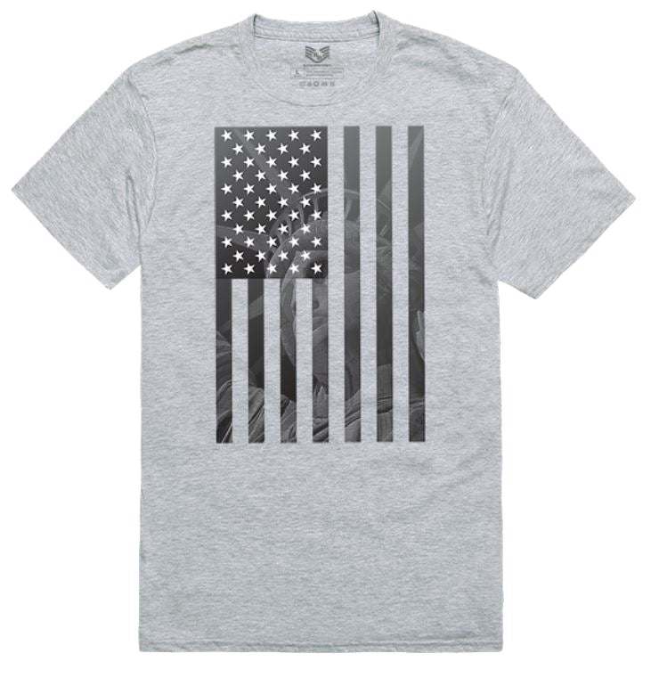 "Liberty" Grey Graphic T-shirt (RD60)
