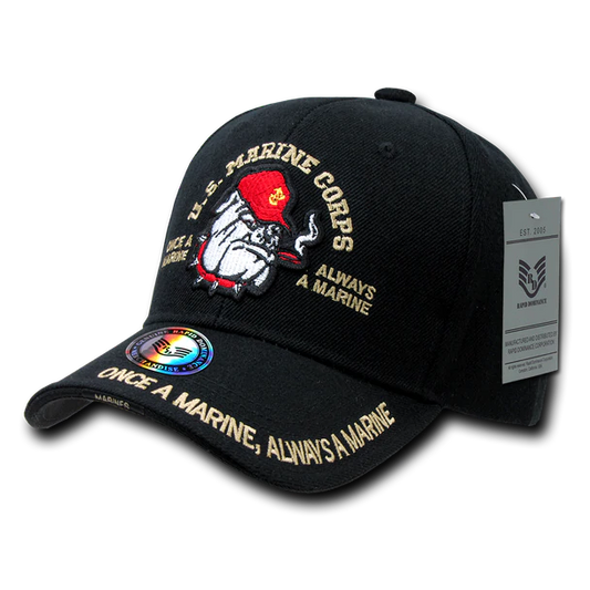 The Legend USMC Bull Dog Military Cap