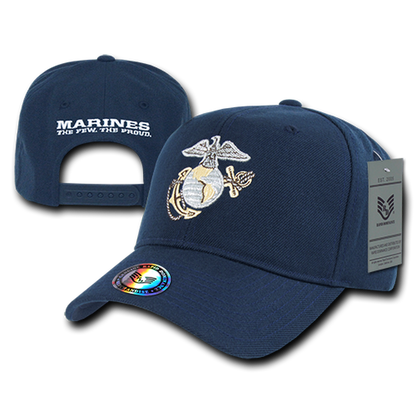 US Marines Logo Snapback Embroidery Cap