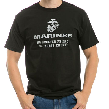 USMC logo graphic T-shirt (RD19)