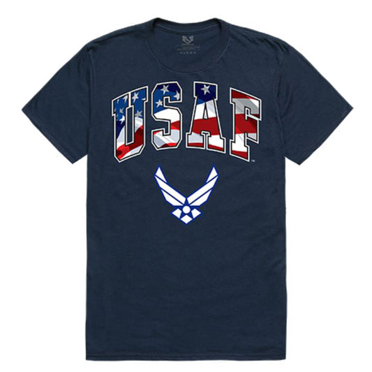 US Air Force logo graphic T-shirt (RD08)