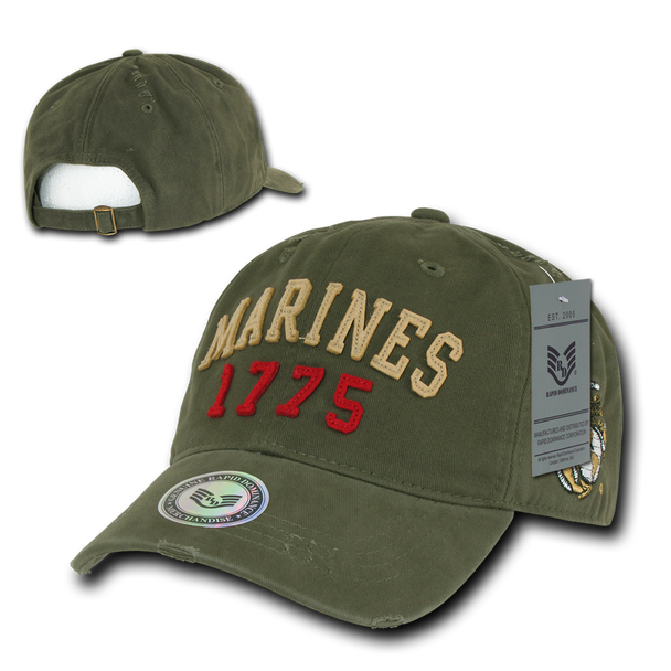US Marines 1775 Vintage Athletic Cap