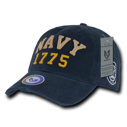 US Navy 1775 Vintage Athletic Cap