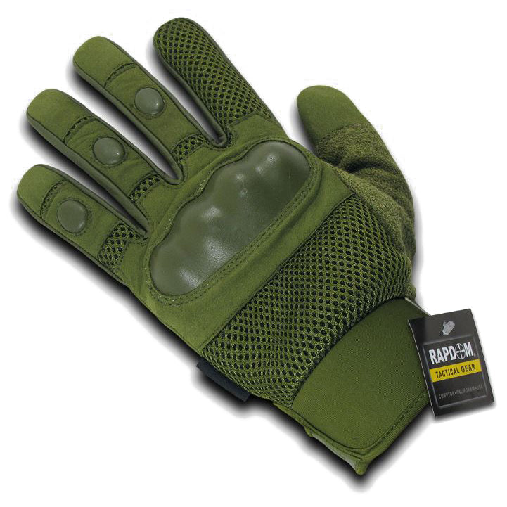 專業戰術手套：高強度指節防護與透氣孔設計