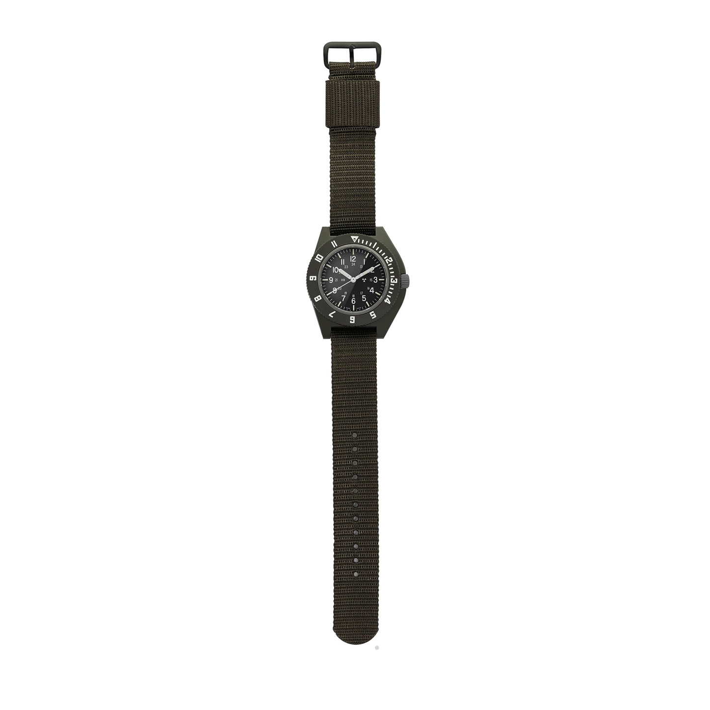 Marathon 20mm Ballistic Nylon Watch Band/Strap with Stainless Steel Buckle