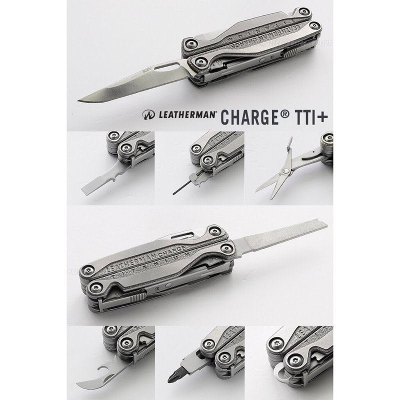 Leatherman CHARGE®+ TTI 鈦合金升級版：全能型多功能工具