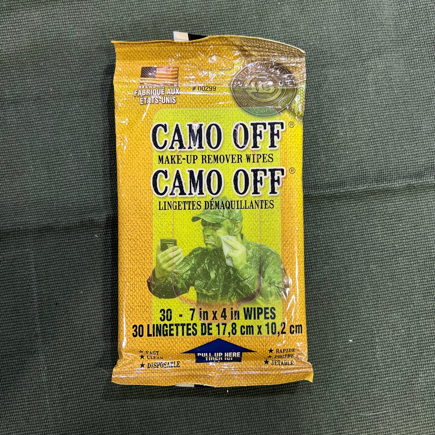 Camo off make up remover wipes