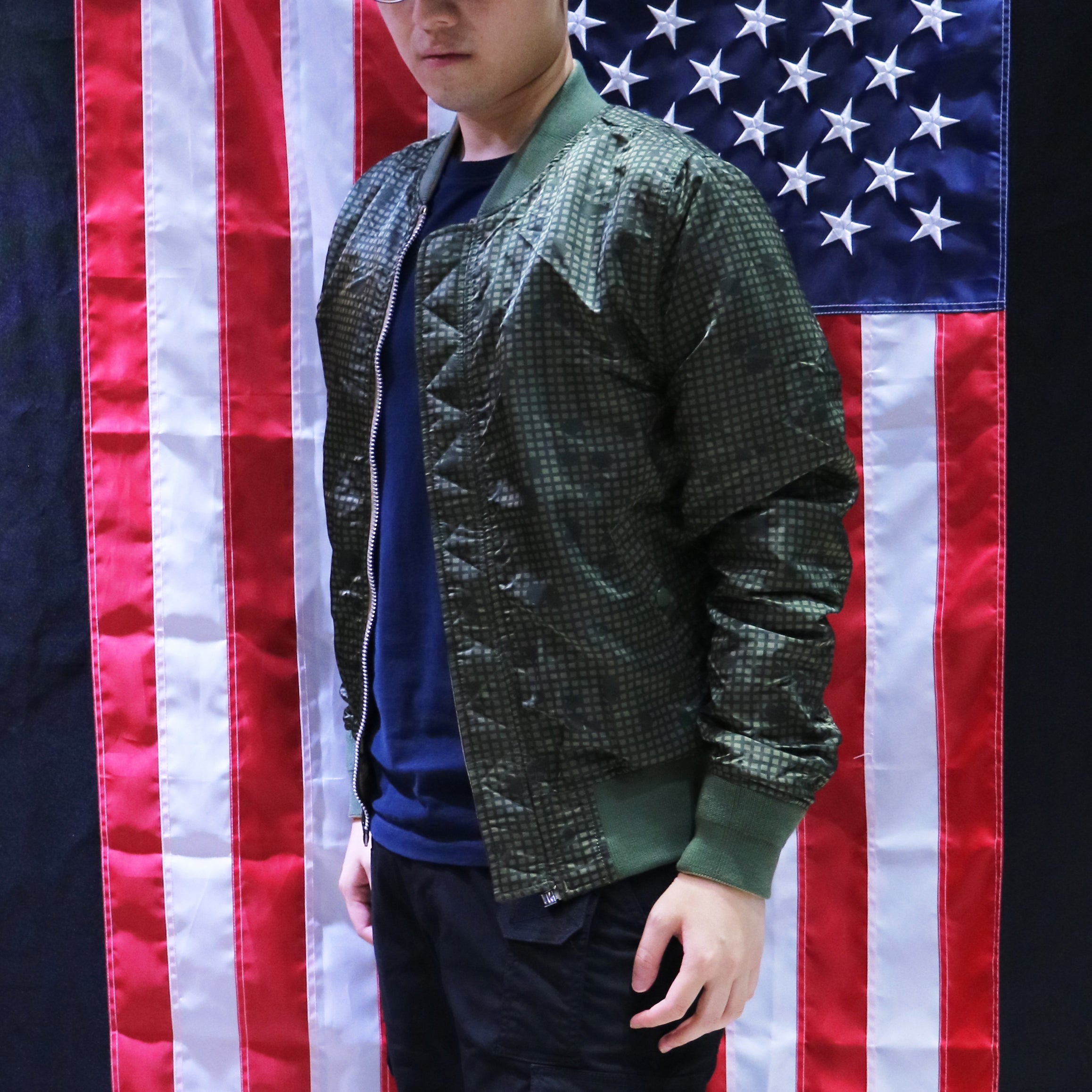 ALPHA MA-1 DOUBLE CAMO FLIGHT JACKET