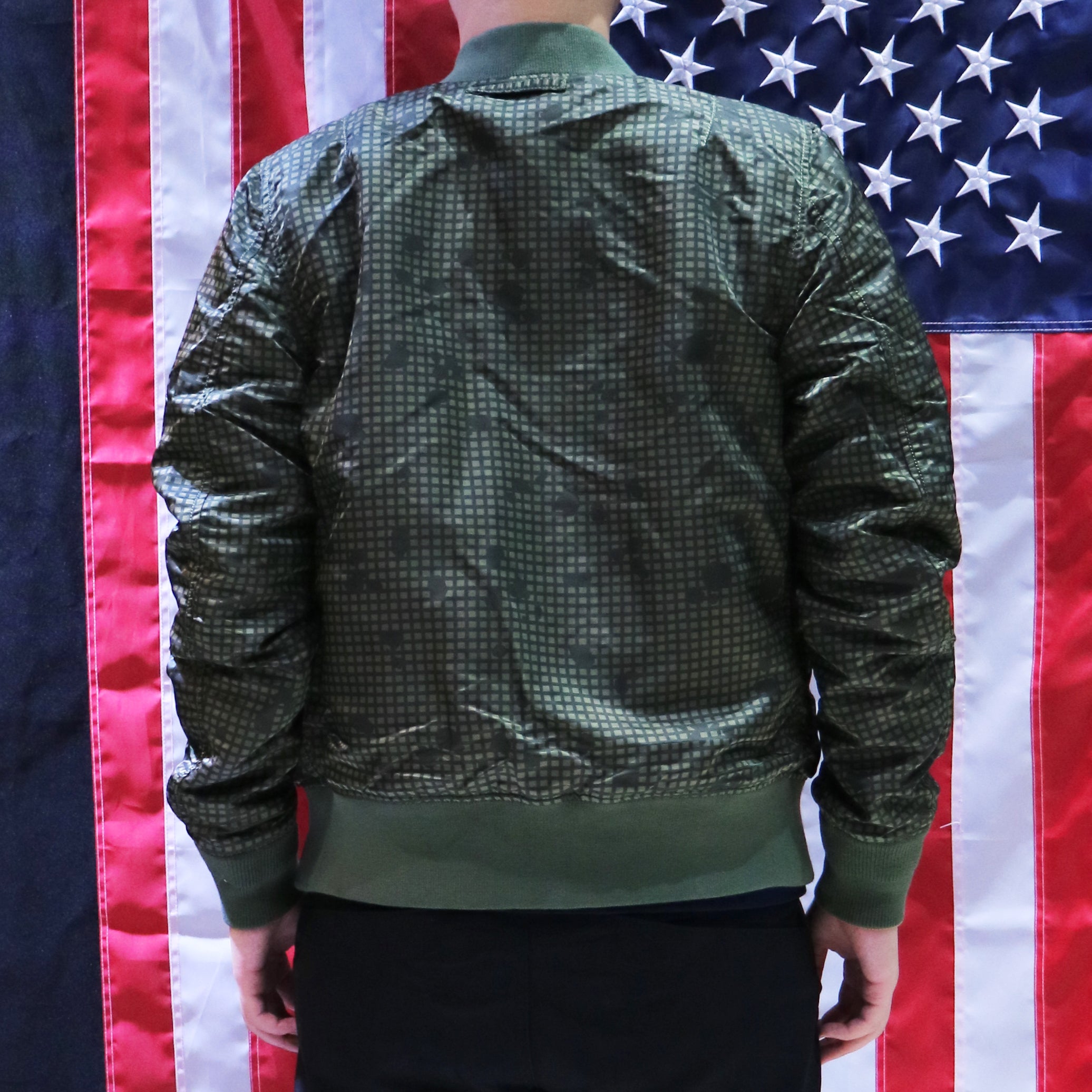 ALPHA MA-1 DOUBLE CAMO FLIGHT JACKET