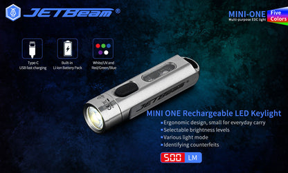 JETBeam MINI ONE Rechargeable Keylight